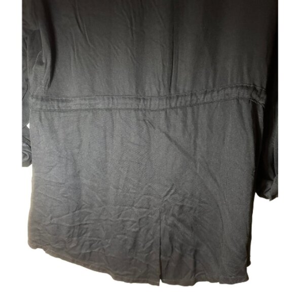 G by Guess Eliza Utility Jacket black size Medium - Picture 4 of 7